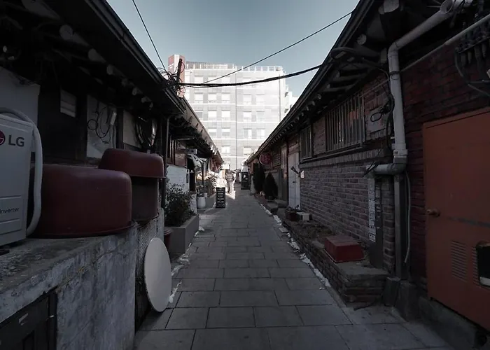 Appartement Hausda Insa Private Hanok Angukstation 1min 3r2b 4bed 9p Gyeongbokgung Yard *